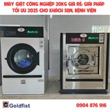 Máy Giặt Công Nghiệp 20kg Giá Rẻ: Giải Pháp Tối Ưu 2025 Cho Khách Sạn, Bệnh Viện