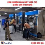 Kinh nghiệm chọn máy giặt cho khách sạn 100 phòng