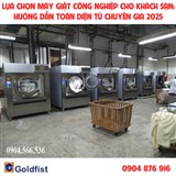 Lựa Chọn Máy Giặt Công Nghiệp Cho Khách Sạn: Hướng Dẫn Toàn Diện Từ Chuyên Gia 2025